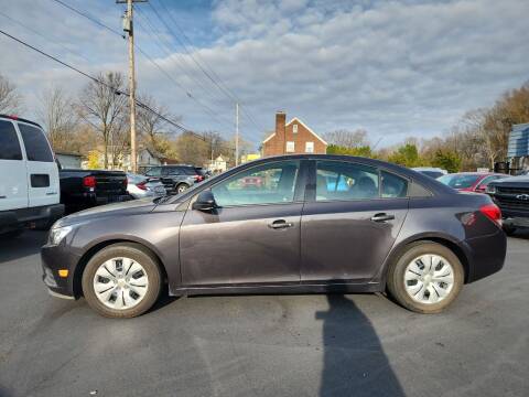 2014 Chevrolet Cruze for sale at COLONIAL AUTO SALES in North Lima OH
