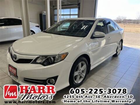 2012 Toyota Camry for sale at Harr Motors Bargain Center in Aberdeen SD