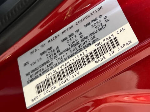 2017 Mazda MAZDA6