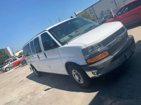 2016 Chevrolet Express Passenger for sale at TEXAS MOTOR CARS in Houston TX