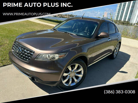 2007 Infiniti FX35 for sale at PRIME AUTO PLUS INC. in Daytona Beach FL