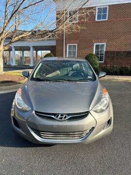 2013 Hyundai Elantra for sale at Fredericksburg Auto Finance Inc. in Fredericksburg VA
