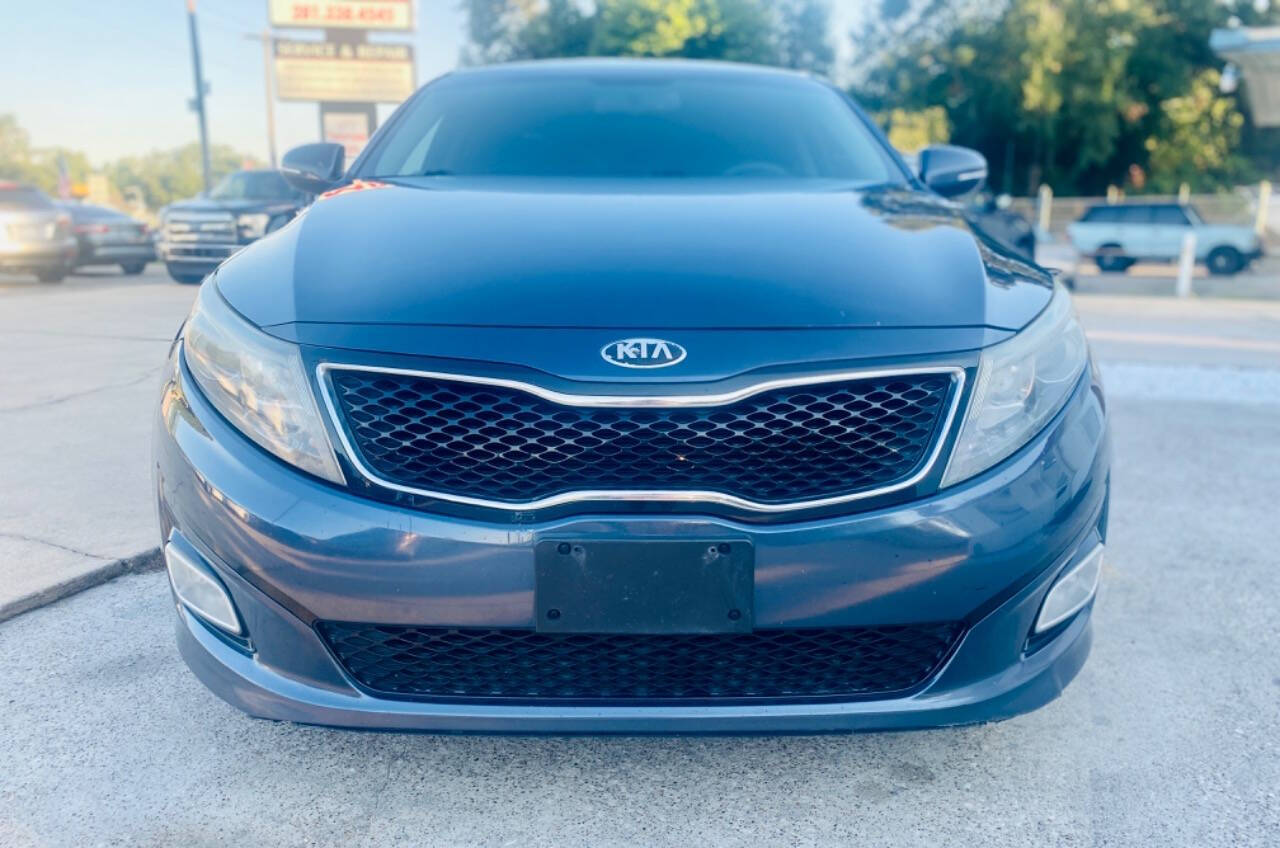 2015 Kia Optima for sale at Testarossa Motors in League City, TX