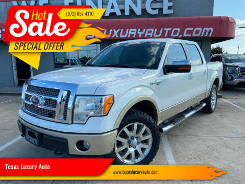 2010 Ford F-150 for sale at Texas Luxury Auto in Cedar Hill TX