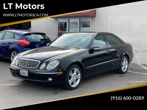 2006 Mercedes-Benz E-Class for sale at LT Motors in Rancho Cordova CA