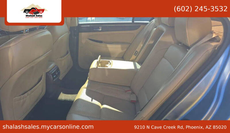 2009 Hyundai Genesis 4.6L V8