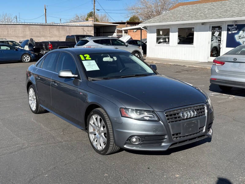 2012 Audi A4 for sale at Robert Judd Auto Sales in Washington UT
