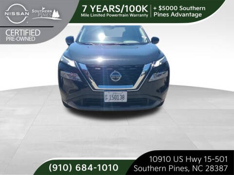 2021 Nissan Rogue for sale at PHIL SMITH AUTOMOTIVE GROUP - Pinehurst Nissan Kia in Southern Pines NC