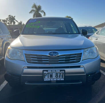 2009 Subaru Forester for sale at Garden Island Motors in Lihue HI
