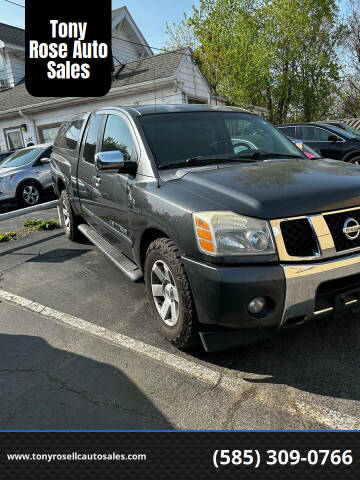 2005 Nissan Titan for sale at Tony Rose Auto Sales in Rochester NY