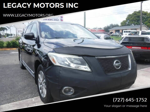 2016 Nissan Pathfinder for sale at LEGACY MOTORS INC in New Port Richey FL