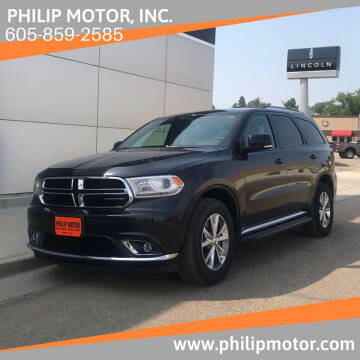 2015 Dodge Durango for sale at Philip Motor Inc in Philip SD