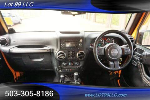 2012 Jeep Wrangler Unlimited for sale at LOT 99 LLC in Milwaukie OR