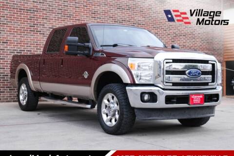 2012 Ford F-250 Super Duty for sale at Village Motors in Lewisville TX