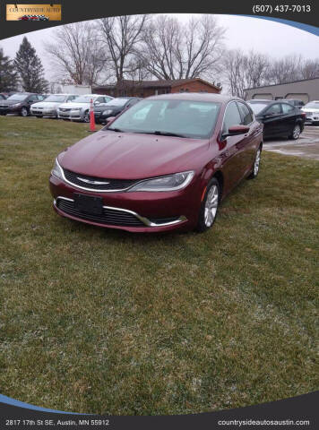 2016 Chrysler 200 for sale at COUNTRYSIDE AUTO INC in Austin MN