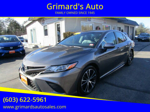 2020 Toyota Camry for sale at Grimard's Auto in Hooksett NH