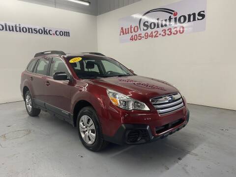 2013 Subaru Outback for sale at Auto Solutions in Warr Acres OK