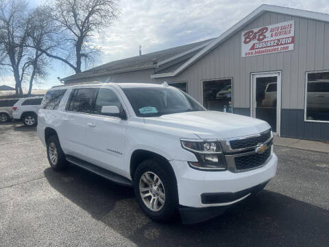 2017 Chevrolet Suburban for sale at B & B Auto Sales in Brookings SD