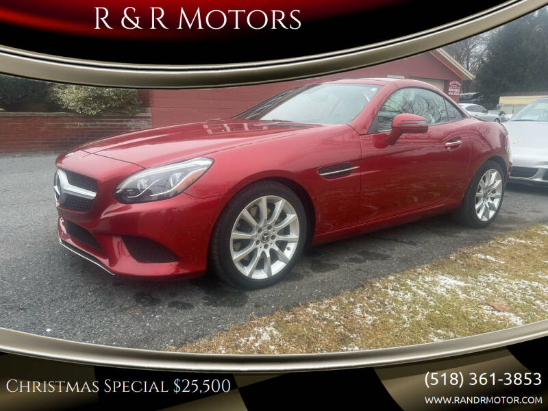 2017 Mercedes-Benz SLC for sale at R & R Motors in Queensbury NY