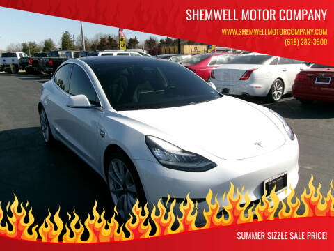 2018 Tesla Model 3 for sale at SHEMWELL MOTOR COMPANY in Red Bud IL