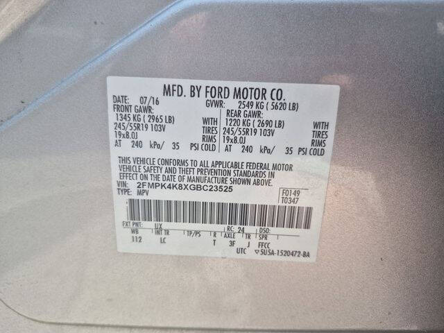 2016 Ford Edge Titanium