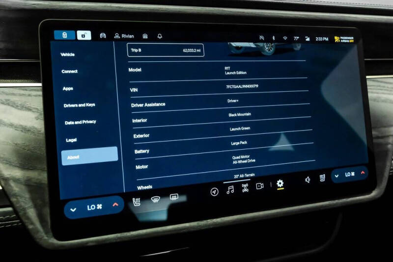 2022 Rivian R1T Launch Edition