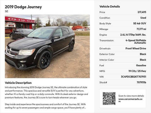 2019 Dodge Journey SE