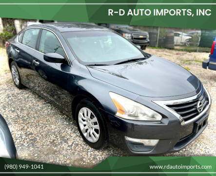 2013 Nissan Altima for sale at R-D AUTO IMPORTS, Inc in Charlotte NC