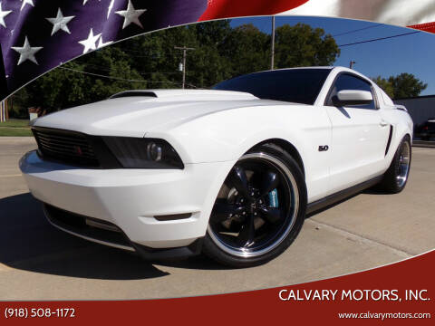 2012 Ford Mustang for sale at Calvary Motors, Inc. in Bixby OK
