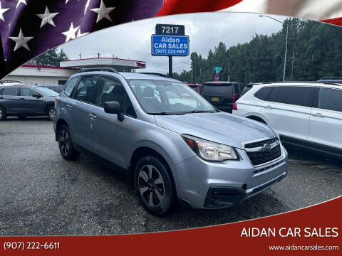 2018 Subaru Forester for sale at AIDAN CAR SALES in Anchorage AK