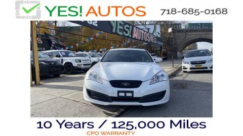 2010 Hyundai Genesis Coupe for sale at Yes Auto in Elmhurst NY