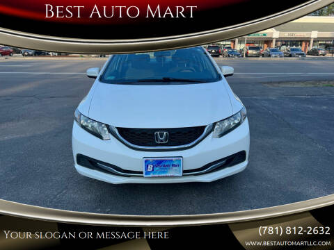 2014 Honda Civic for sale at Best Auto Mart in Weymouth MA