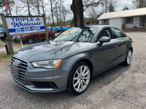 2015 Audi A3 for sale at Triple A Wholesale llc in Eight Mile AL