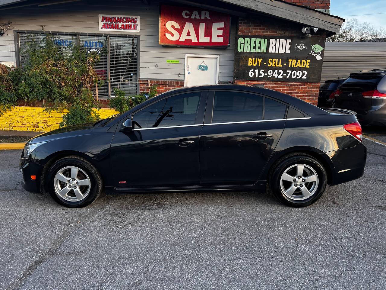 2016 Chevrolet Cruze Limited for sale at Green Ride LLC in NASHVILLE, TN