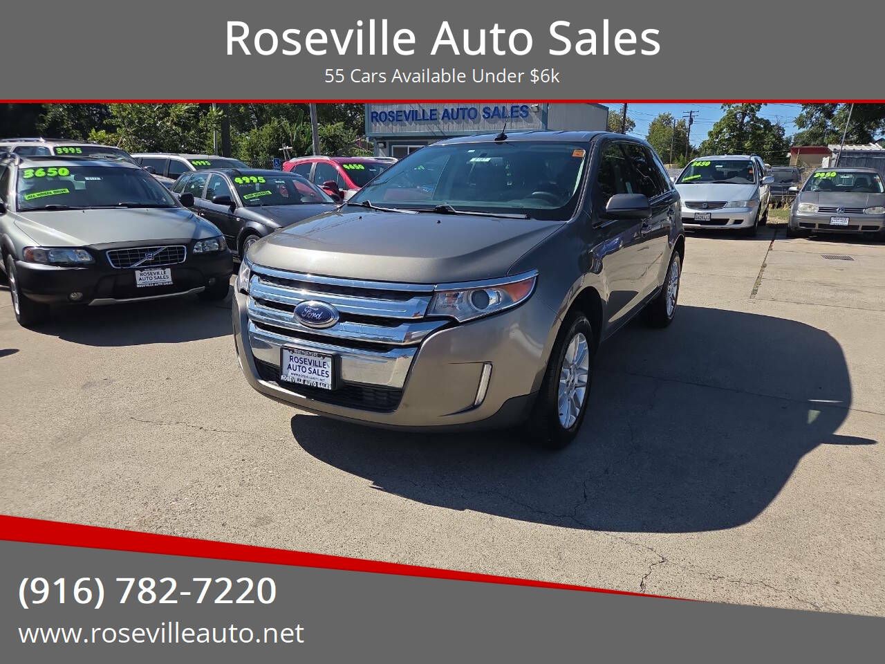 Gray 2014 Ford Edge SUV / Crossover All-Wheel Drive 6-Speed Automatic
