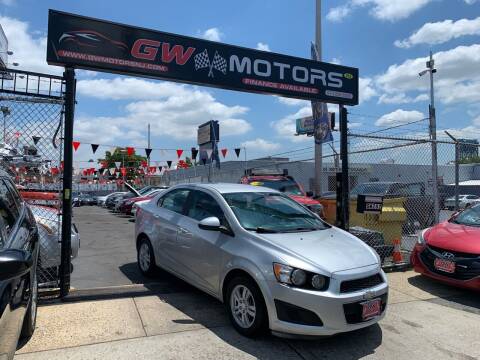 2014 Chevrolet Sonic for sale at GW MOTORS in Newark NJ