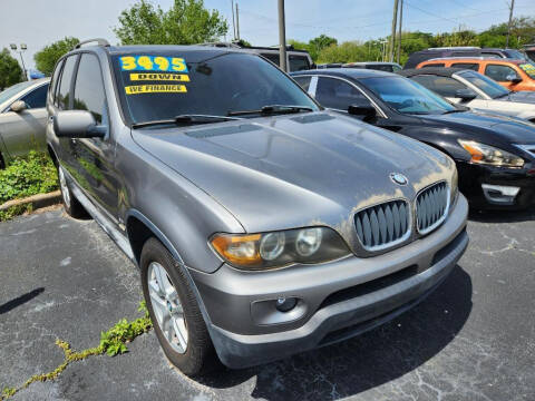 2005 BMW X5 for sale at Tony's Auto Sales in Jacksonville FL