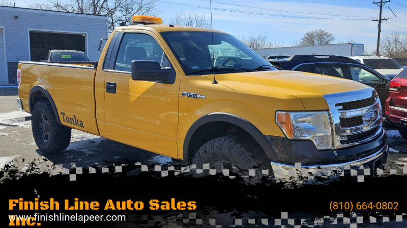 2013 Ford F-150 for sale at Finish Line Auto Sales Inc. in Lapeer MI