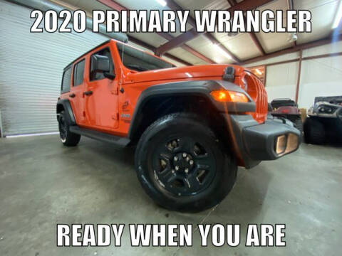 2020 Jeep Wrangler Unlimited for sale at PRIMARY AUTO GROUP Jeep Wrangler Hummer Argo Sherp in Dawsonville GA