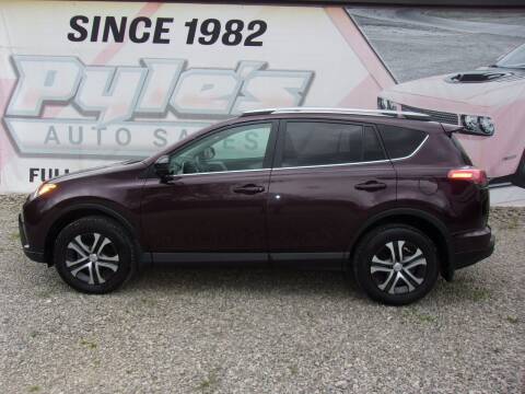 2017 Toyota RAV4 for sale at Pyles Auto Sales in Kittanning PA