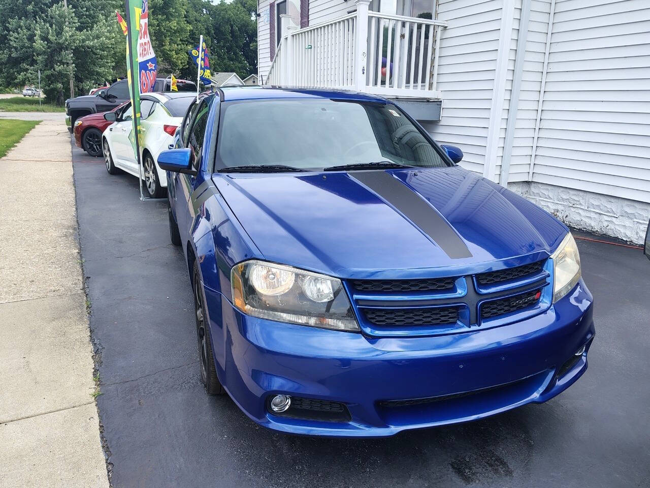 Blue 2014 Dodge Avenger R/T R/T 4dr Sedan 2