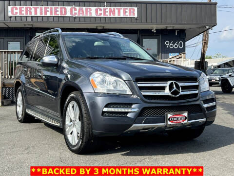 2010 Mercedes-Benz GL-Class for sale at CERTIFIED CAR CENTER in Fairfax VA