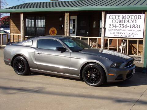 2014 Ford Mustang for sale at CITY MOTOR COMPANY in Waco TX
