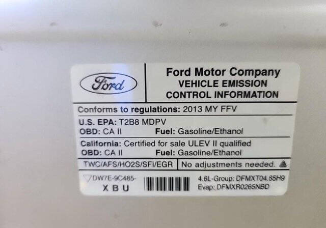 2013 Ford E-Series E-150