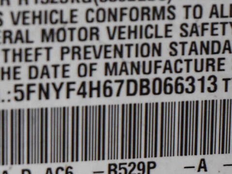 2013 Honda Pilot EX-L w/DVD