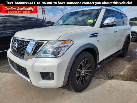2018 Nissan Armada for sale at POLLARD PRE-OWNED in Lubbock TX
