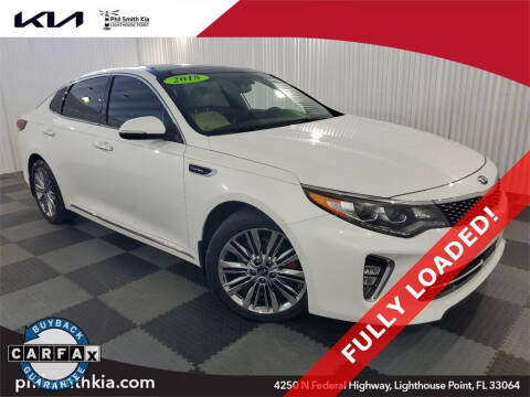 2018 Kia Optima for sale at PHIL SMITH AUTOMOTIVE GROUP - Phil Smith Kia in Lighthouse Point FL