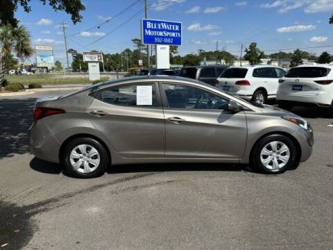 2016 Hyundai Elantra for sale at BlueWater MotorSports in Wilmington NC
