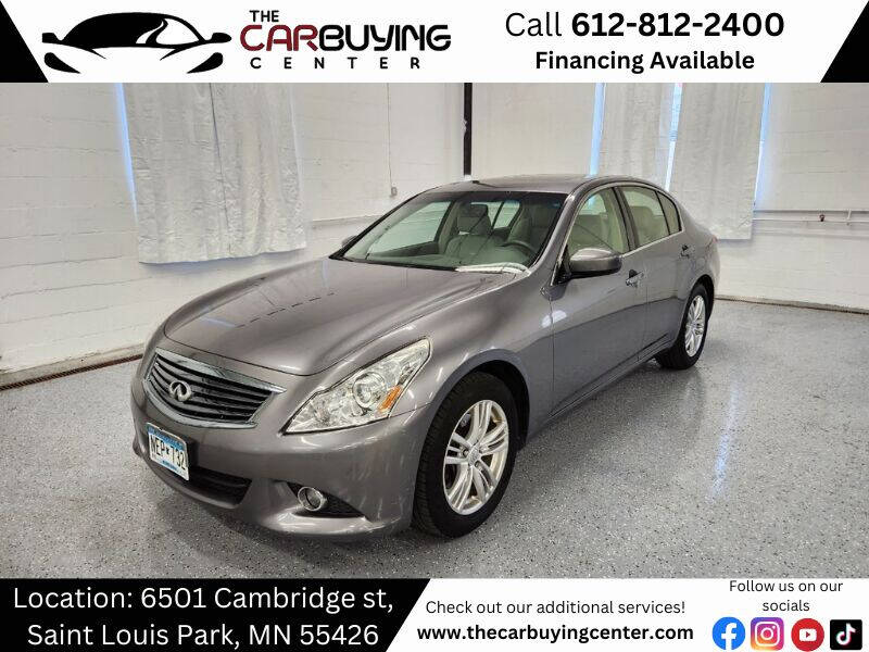 2012 Infiniti G37 Sedan for sale at The Car Buying Center in Saint Louis Park MN