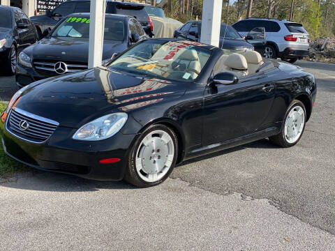 2003 Lexus SC 430 for sale at PCB MOTORS LLC in Panama City Beach FL